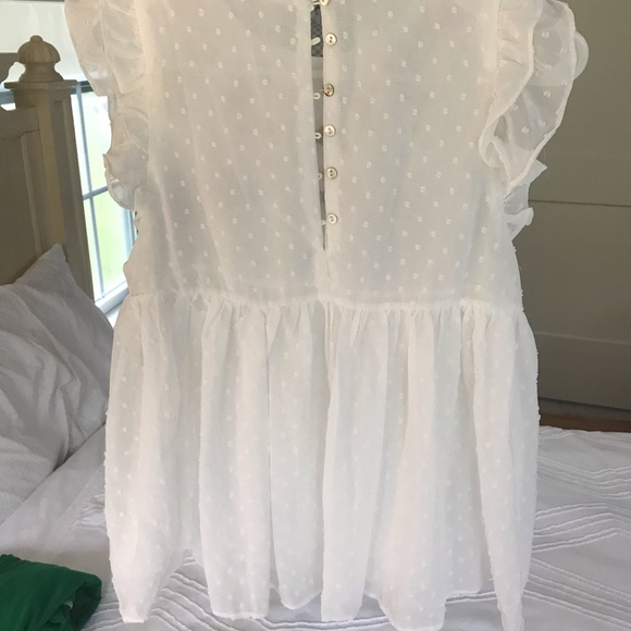 Embroidered white top - Picture 2 of 2